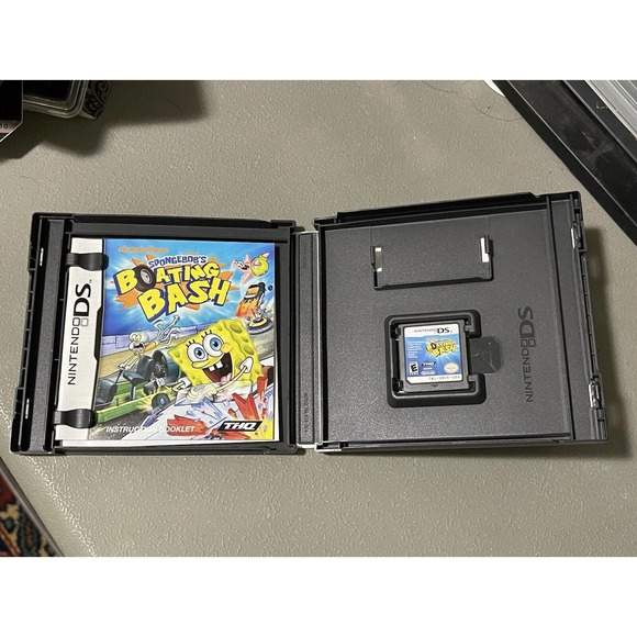 SPONGEBOB'S BOATING BASH NINTENDO DS GAME 3DS 2DS CIB COMPLETE W/ MANUAL CASE - Picture 2 of 2